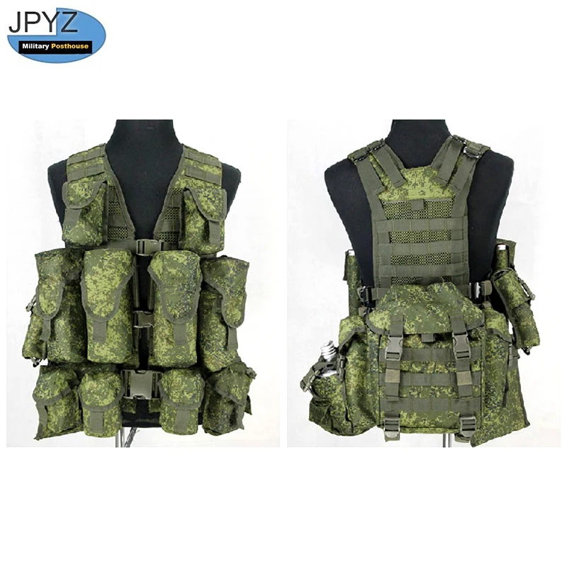 Full Set 6sh117 Tactical Vest Combat Equipment Molle Package Carrying System (Russia)