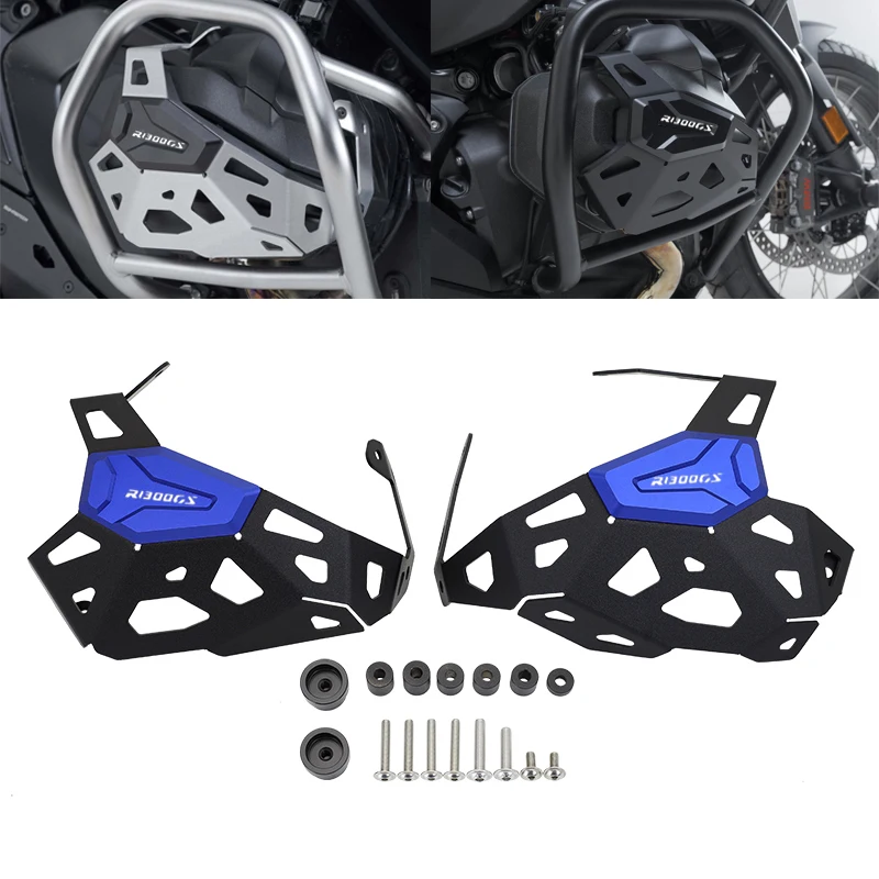 Für BMW R1300GS R1300GS 1300GS ADV Abenteuer 2023 2024 Motorrad Zylinderkopf Wachen Schutz Abdeckung
