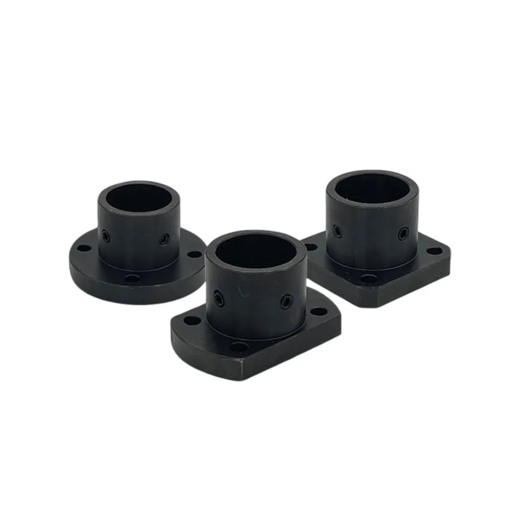 1pcs 45 Steel Guide Block Shaft Support Optical Fixed Base Gac01 Sthrb Round Flange Series Jordan 12 Mancal 8 Ball Pillow Palier