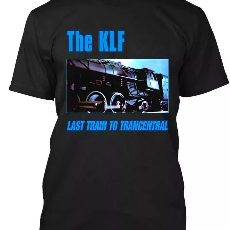 

Новая популярная футболка KLF Last Train to Trancentral England Music, размер S 5XL