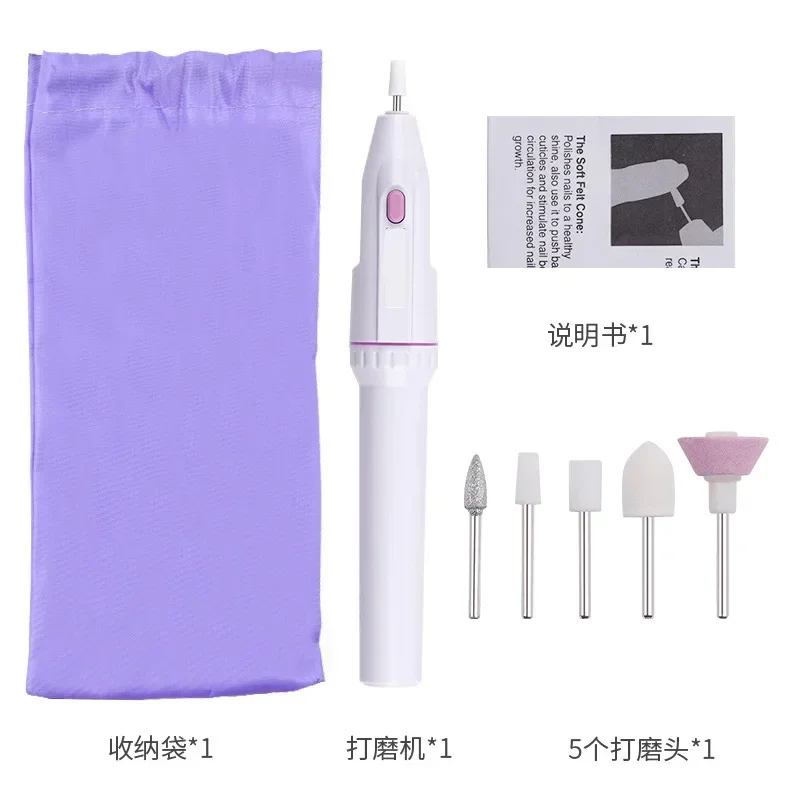 Kit de perceuse à ongles électrique pour manucure et pédicure, meulage, polissage, Nail Art, lime de ponçage, Machine à outils, MINI