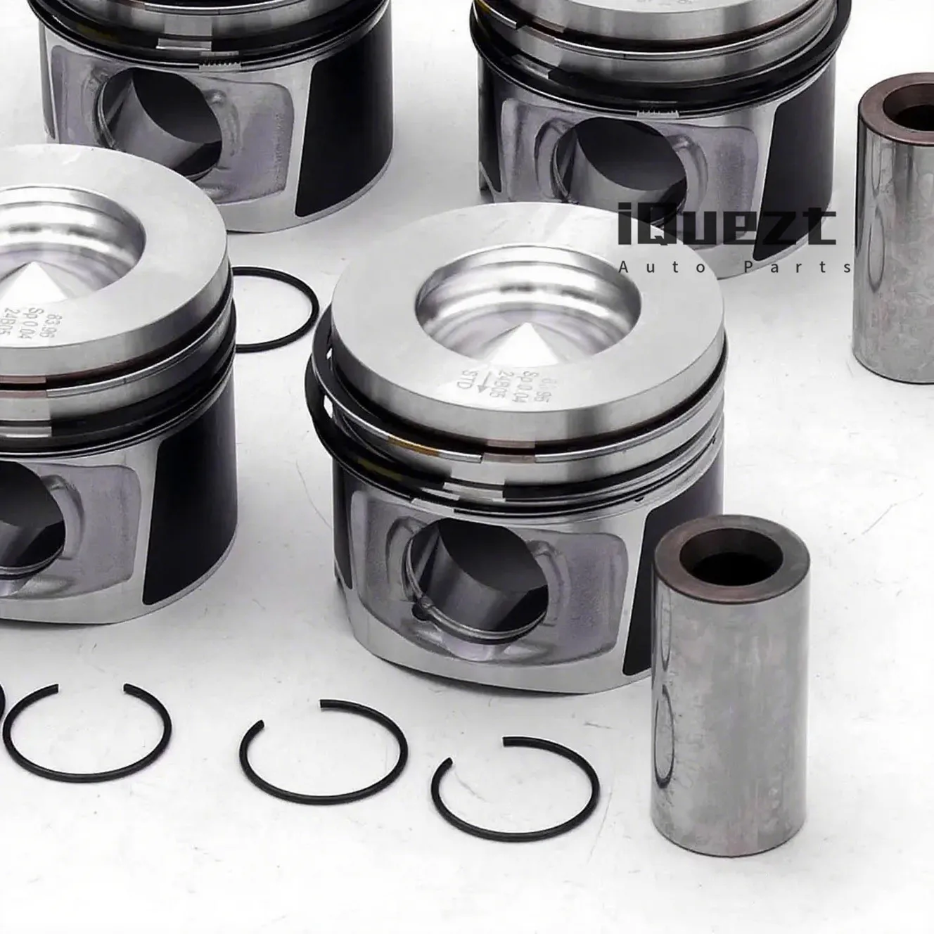 Pistons Rings Set Φ28mm Pin 11257812549 for BMW 116d 318d Mini Cooper SD R56 2.0 Diesel N47