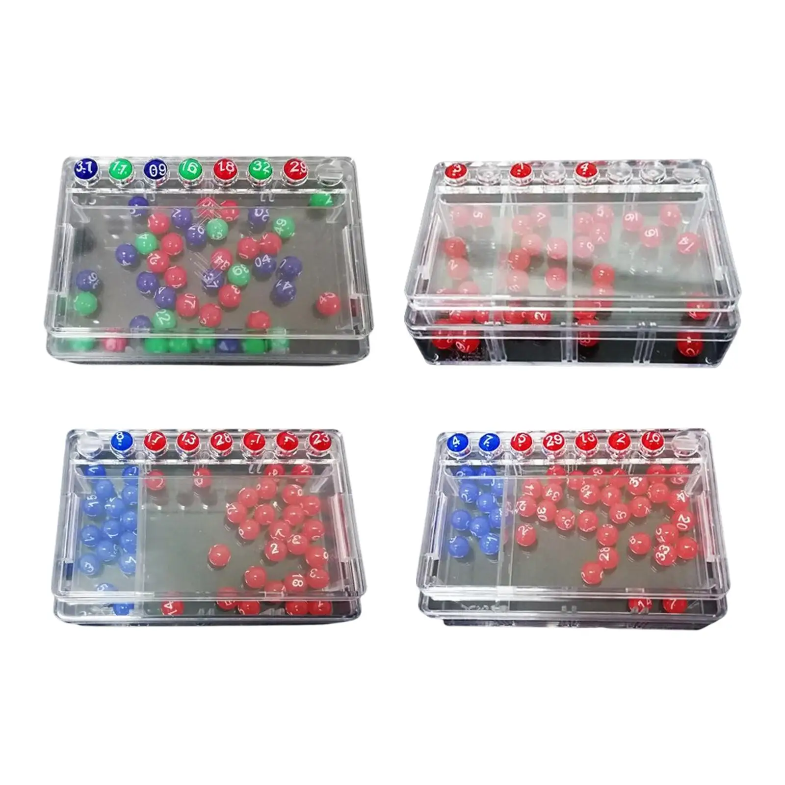 Mini Lottery Machine Lucky Game Balls Lottery Toy Number Picking Machine