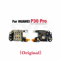 Board Sim Connector For Huawei P30 Pro Sim Card Reader Slot Socket Holder Flex Cable Replacement Parts