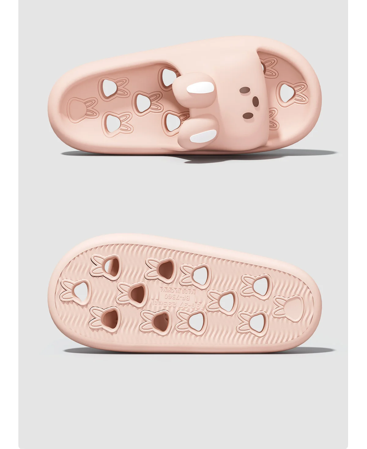 Cartoon Frauen Badezimmer Hausschuhe Nette Non-Slip Undichte Sandalen Mode Dicken Boden Rutschen Hause Männer Schnell Trocknend Flip-Flops – Detail 6