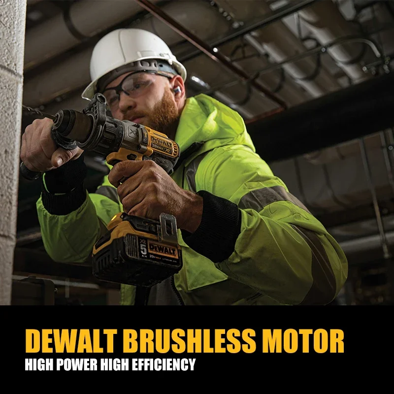 DEWALT DCD996 Brushless Cordless 3-Speed 1/2 in. Hammer Drill Driver 20V Lithium Power Tools 2000RPM 95NM Bare Tool