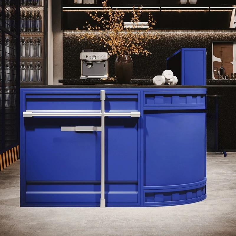 

Касса для бара, магазина, небольшой ресторан, железная стойка, ретро-индустриальный стиль, магазин для барбекю, стойка регистрации