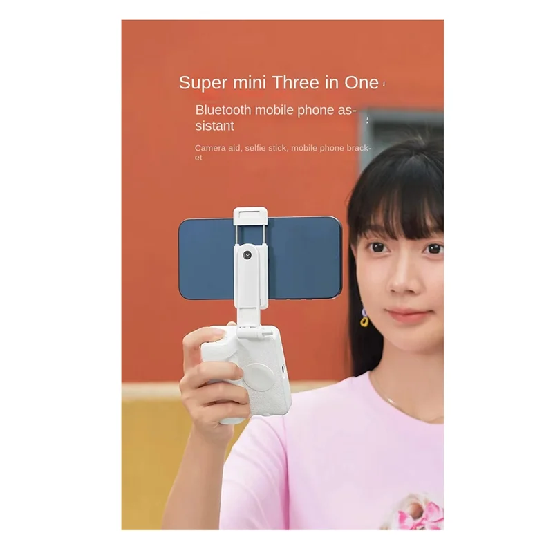 SCLS الهاتف المحمول كاميرا بلوتوث Selfie Stick Vlog فيديو التركيز سطح المكتب حامل الهاتف الحي مع ملء الضوء الأبيض