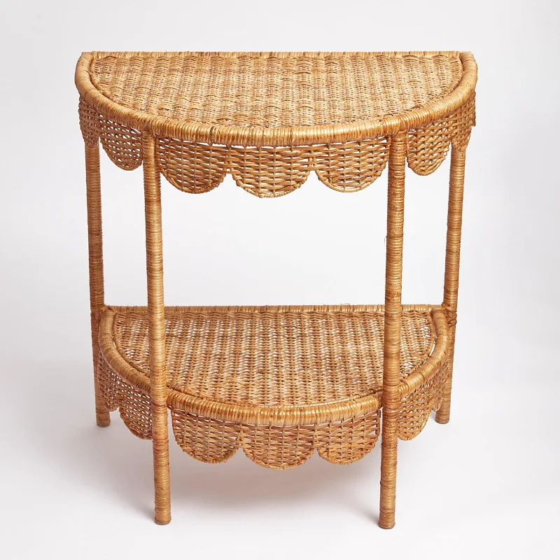 Red wine sense light luxury storage rack household woven beer beverage bottle living room storage