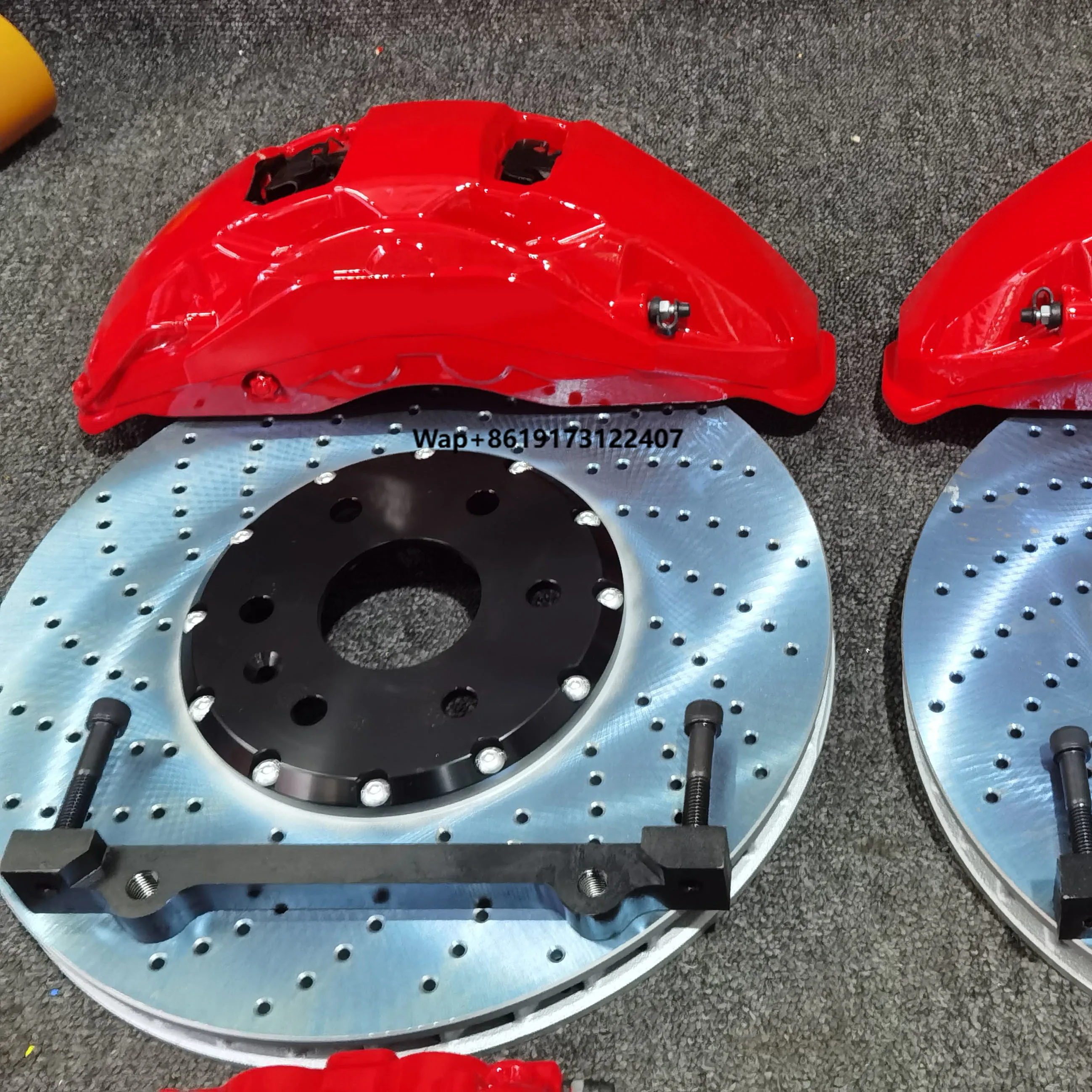 

High End Black/Custom 10 Pot Front Bbk 440mm Big Brake Kit 10 Piston Calipers Custom Brand 3-Year Warranty Retrofit/Upgrade