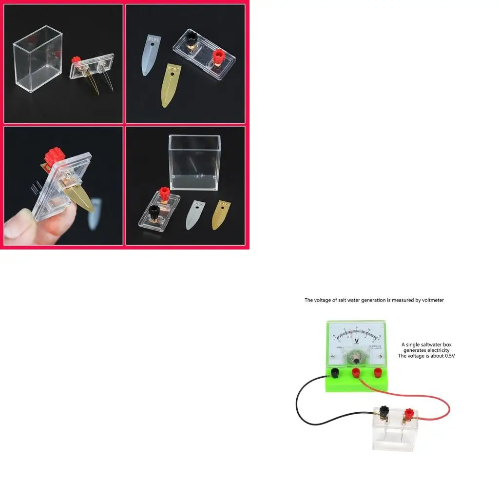 

Saltwater Power Generation Device Science Experiment Set for Classroom Labs