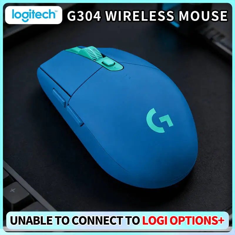 

Беспроводная мышь Logitech G304 LIGHTSPEED, сенсор HERO 12000 DPI, задержка 1 мс, 250 часов автономной работы, точное управление, для профессиональных геймеров