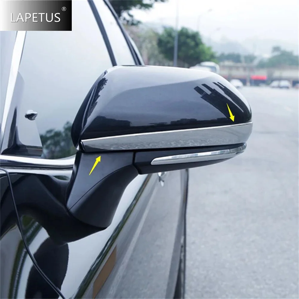 

Car Outer Door Rearview Mirror Anti-rub Rubbing Strip Cover Trim For Toyota Camry 2018 - 2022 Chrome Exterior Refit Accessories