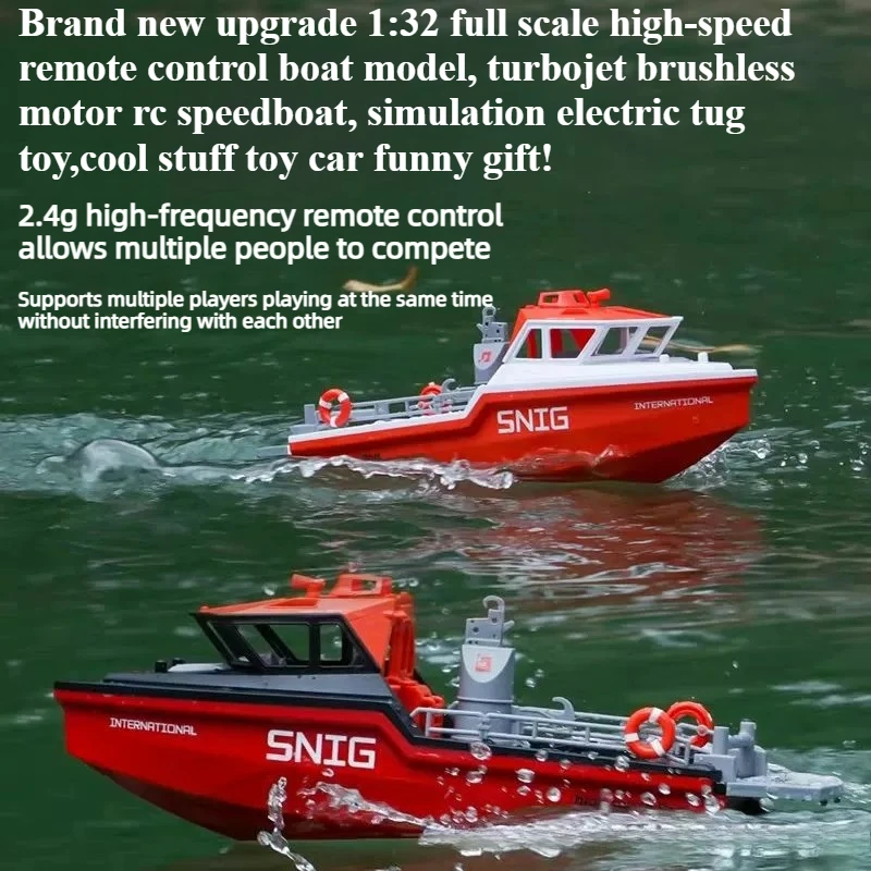 Cool Stuff Toy Car Funny Gift-Hot Full Scale Brushless Rc Boats,Remote Control Boat Model,High-speed Rc Speed Boat,Toys for Boys