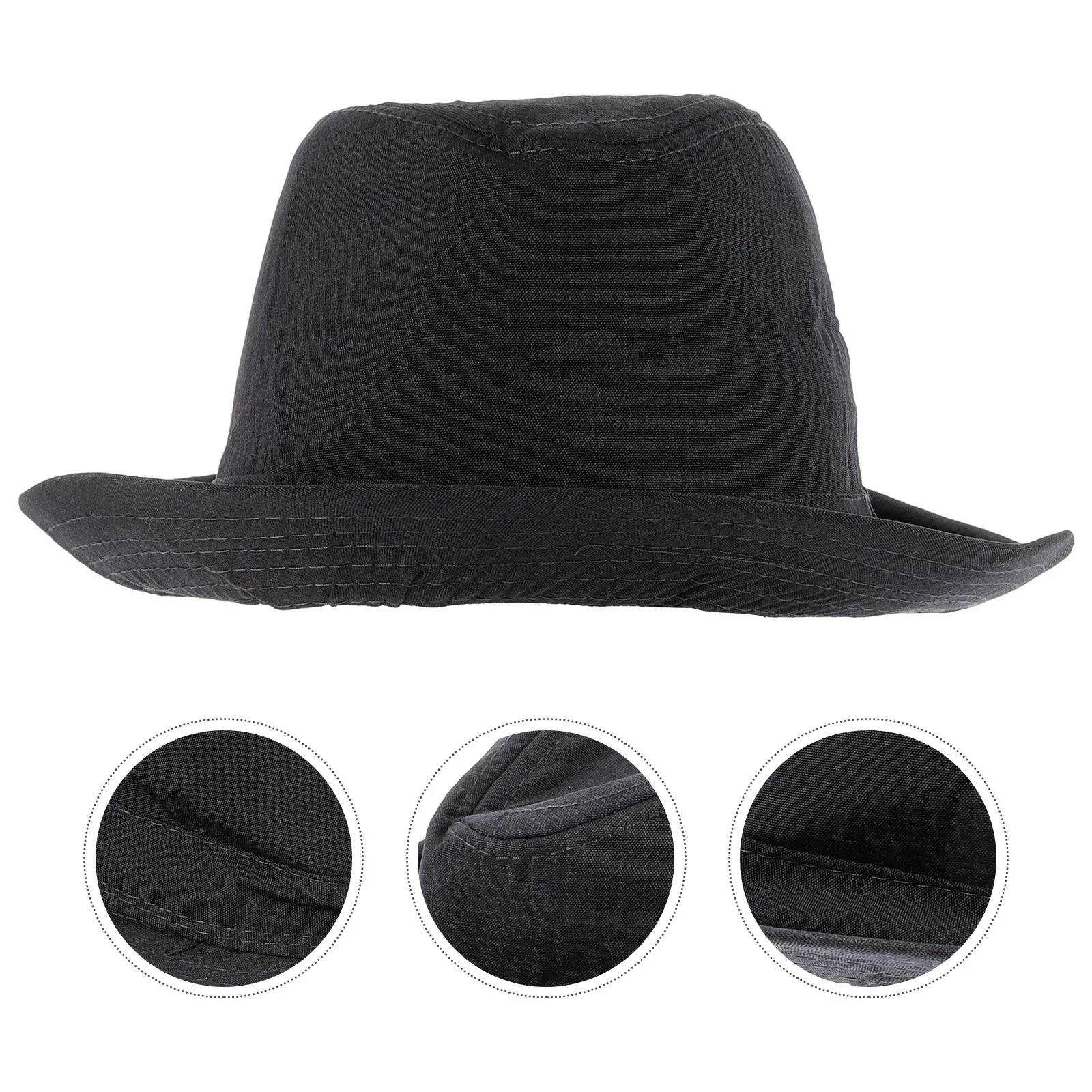 قبعة تذكارية جنازة الحداد الرجال قبعة دائم ارتداء مقاومة مقبرة النشاط بسيط رجل قبعة الصلاة قبعة الحداد قبعات
