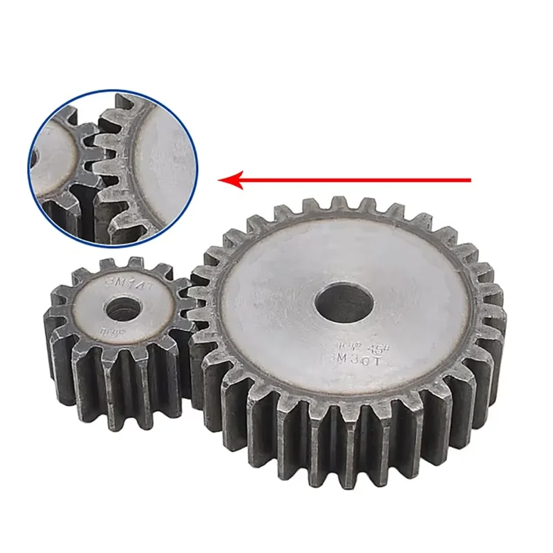 1 قطعة 1.5 متر الدقة حفز والعتاد 1.5 وزارة الدفاع شقة والعتاد 12/13/14/15/16/17/18/19/20/21/22/23/24/25/26/27 سمك الأسنان: 15 مللي متر 45 #   الصلب