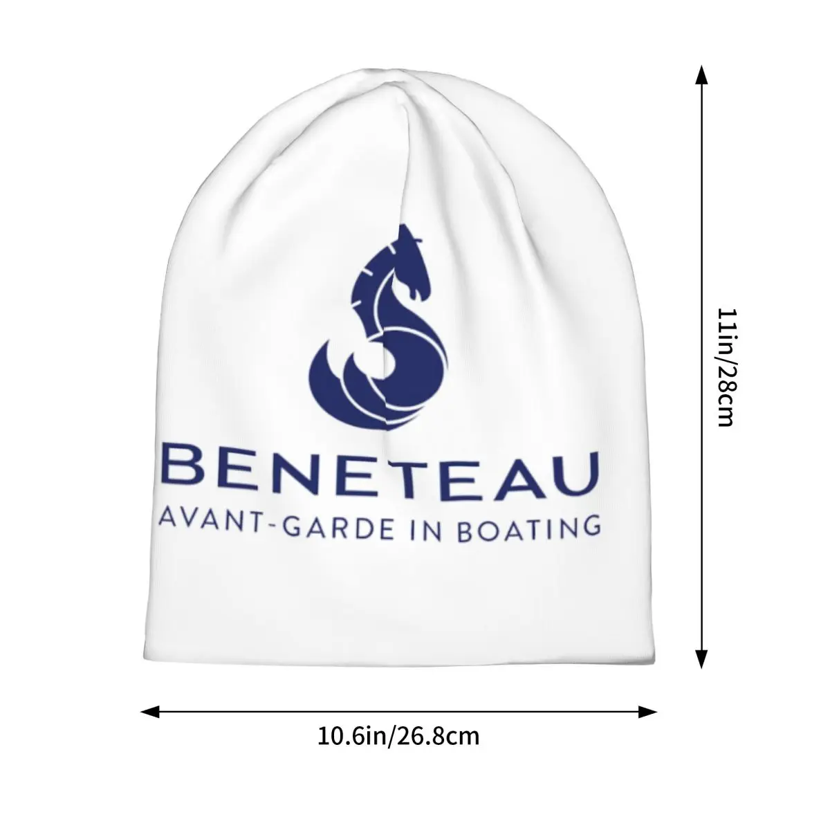 Beneteau Sailboat Sailing Yacht Warm Knitted Cap Fashion Bonnet Hat Autumn Winter Outdoor Beanies Hats for Unisex Adult