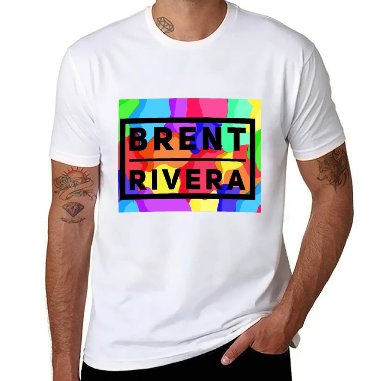 

brent rivera T-Shirt t shirts for man graphic tees t shirts for man graphic funny T-Shirt