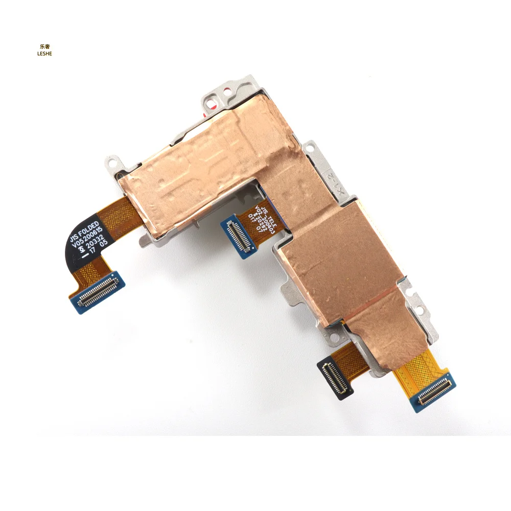 كابل مرن للكاميرا الخلفية الخلفية لهاتف Xiaomi Mi 10 Ultra صغير الحجم يواجه وحدة كاميرا الرؤية الخلفية الرئيسية أجزاء إصلاح M2007J1SC