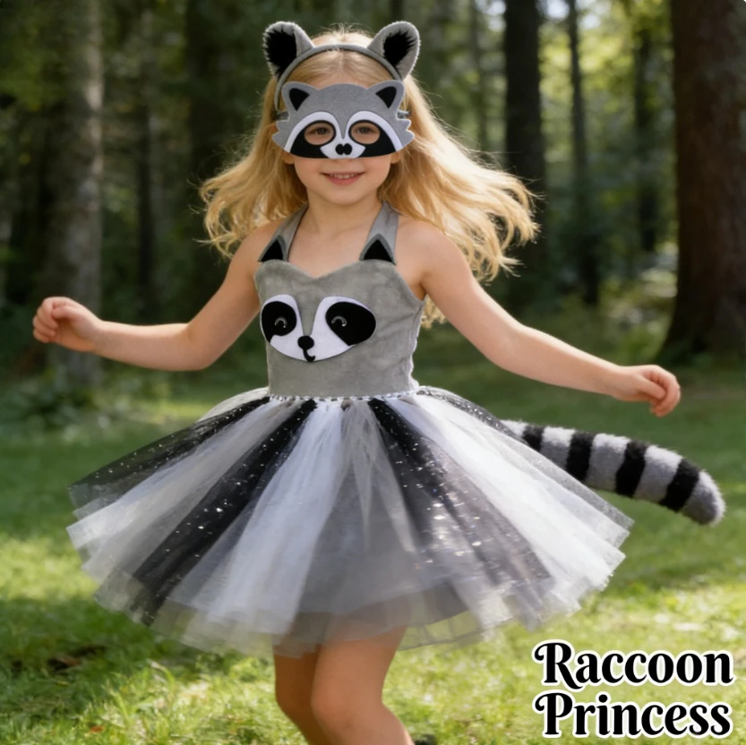 1 Piece Raccoon Ani…