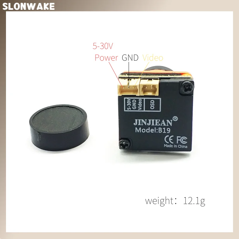 New 1/3 CMOS 1500TVL Mini FPV Camera 2.1mm Lens Power 5V-30V PAL/NTSC With OSD Internal adjustable For 5.8G RC Racing Drone