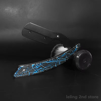 Men Shaving Barber Tools Hair Razor Antique Straight Edge Folding Shaving Knife Unisex Hair Removal Metal Fashion Shave
