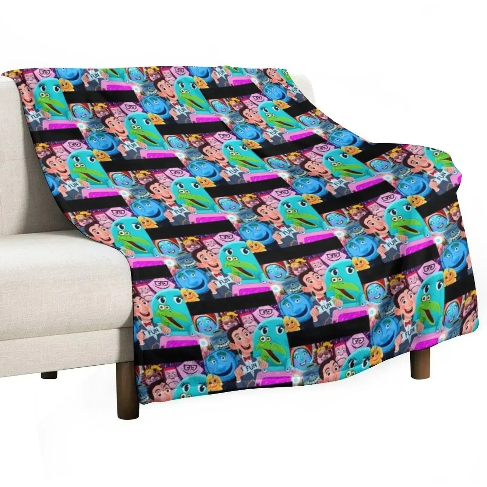 

Pee-wees-playhouse, 80s, jambi, peewee, pee wee herman, pee wees big adventure Throw Blanket Baby Large Blankets