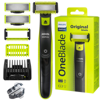 TRYMER PHILIPS ONEBLADE 5 in 1 FACE MACHINE AND LARGE BODY SET