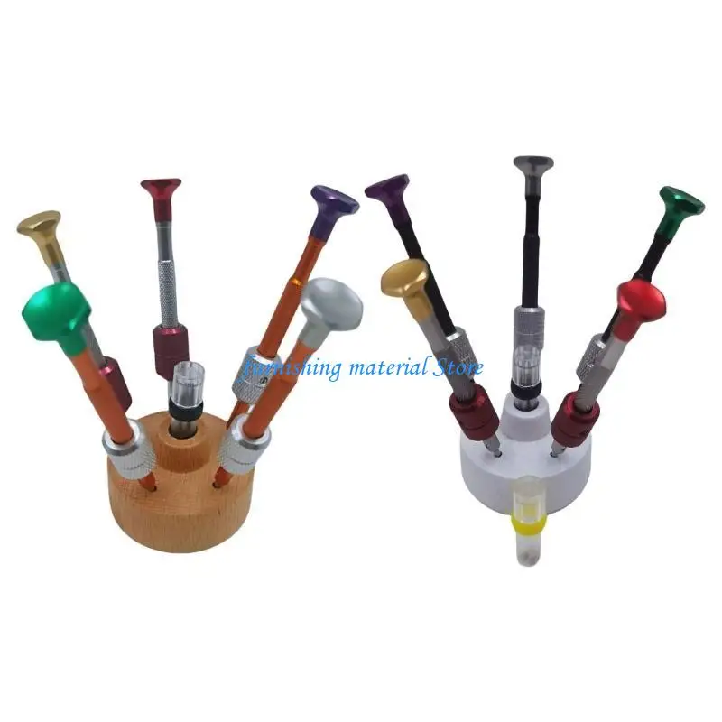 

Y5GD 5Pcs Screwdriver Jewelers Screwdriver Set Watch Repair Screwdriver Tool