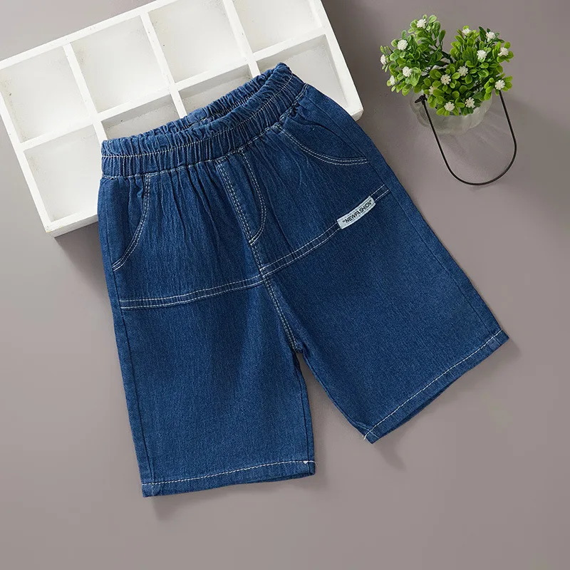 Children's Shorts Summer Denim Small and Medium-sized Children's Capris