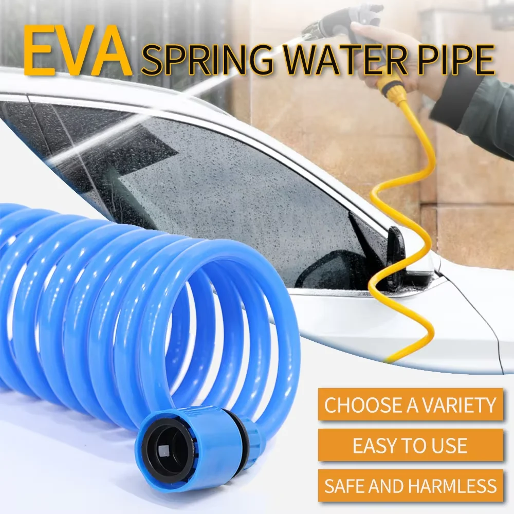 EVA Spring Butler Anti-Freeze Wear-Resistant Watering Pipe for Car Wash And Flower Irrigation Home Garden Essential