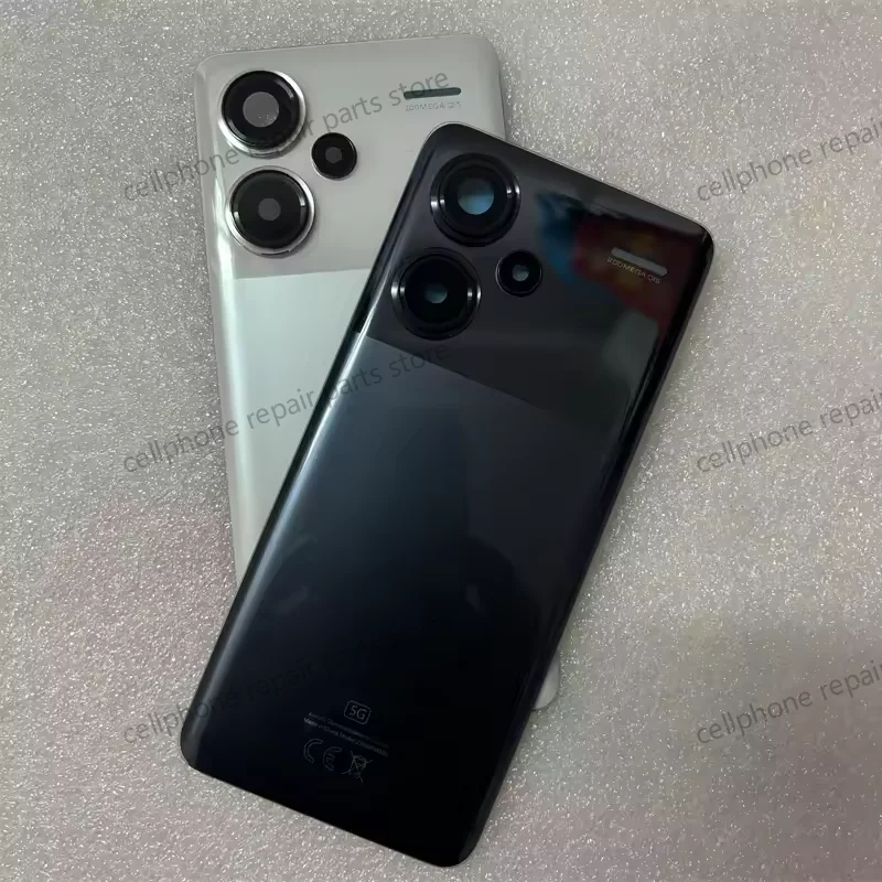 

A++ For Xiaomi Redmi Note 13 Pro+Plus 5G 23090RA98C 23090RA98G 23090RA98I Replacement Glass Battery Door Back Cover+ Sticker