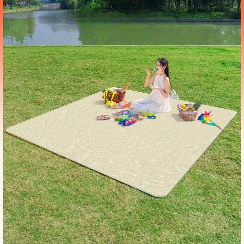

Aluminum film moisture-proof mat outdoor camping thickened wear-resistant lightweight folding four-season universal portable