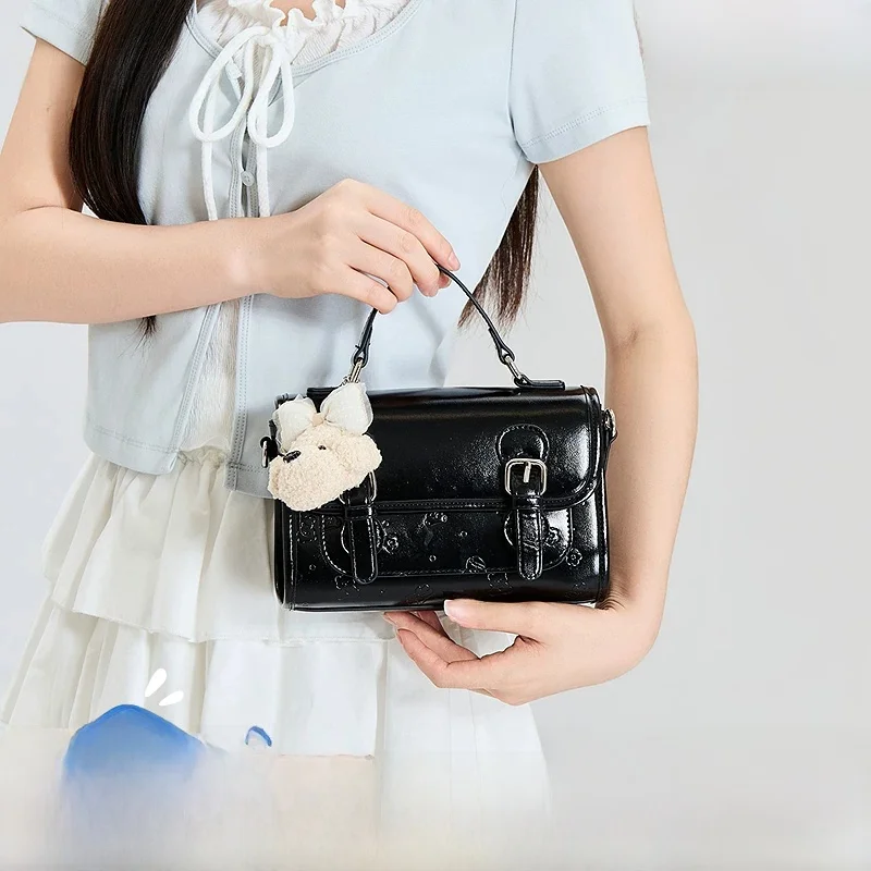 summer-fashion-lightweight-compact-soft-girl-style-cambridge-bag-women's-handbag-three-happiness-single-shoulder-zipper-closure