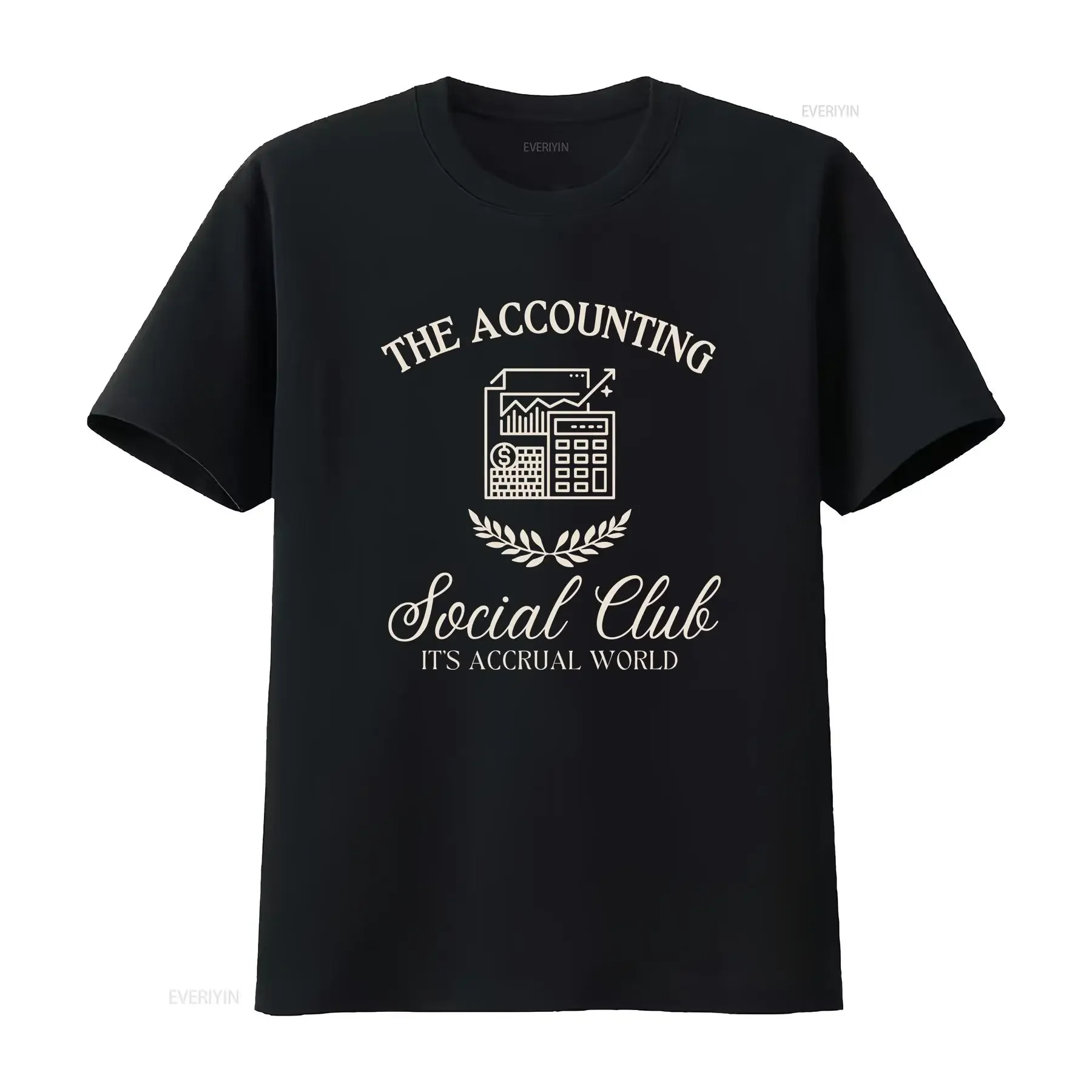 Accounting T Shirt s Best for Grad Funny Tax Season Team New CPA Month end Graduation vintage Washed Top For Everyday Wear