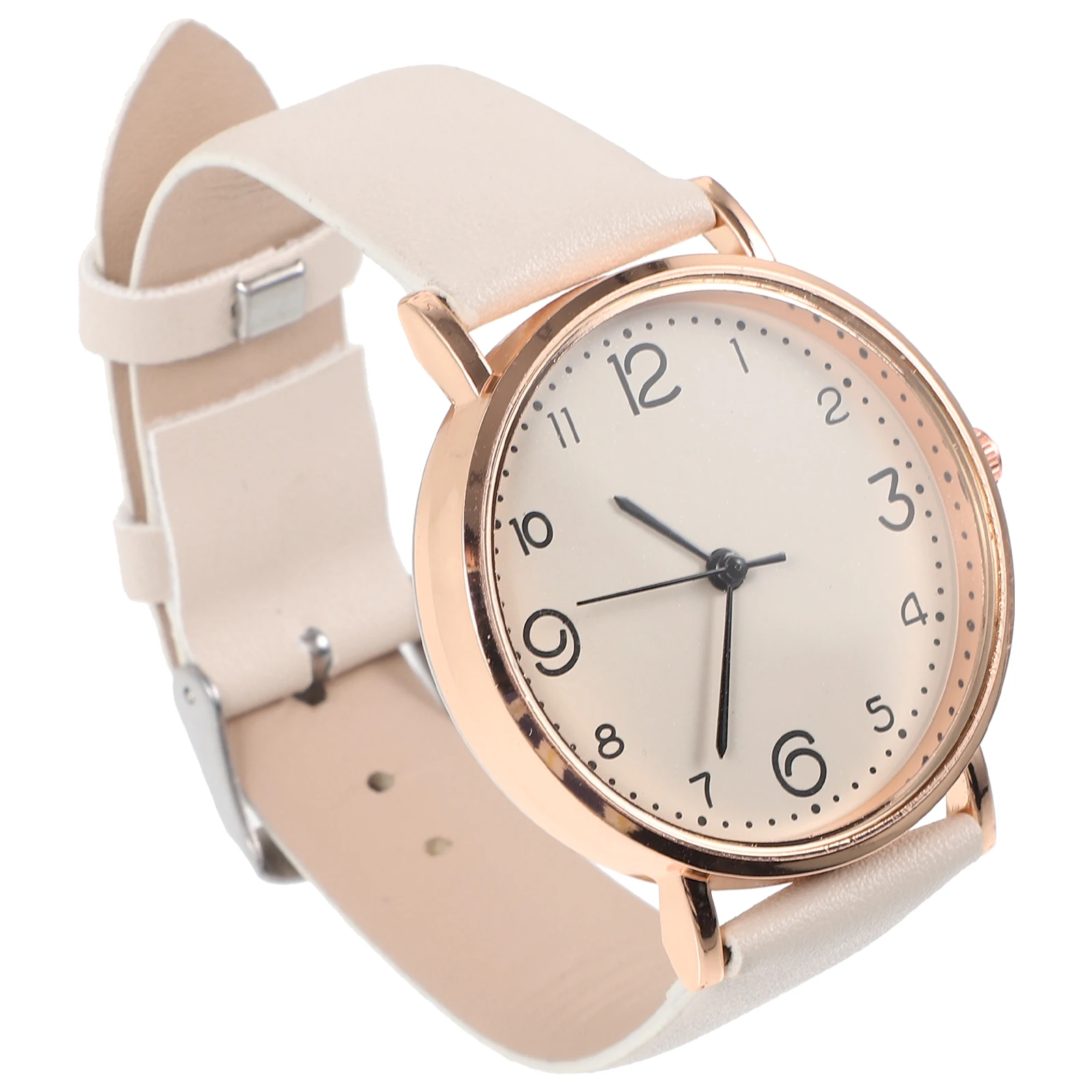 

Fashion Women Pu Strap Quartz Watch For Ladies Casual Wedding Party Work Women Quartz Watch Gift White