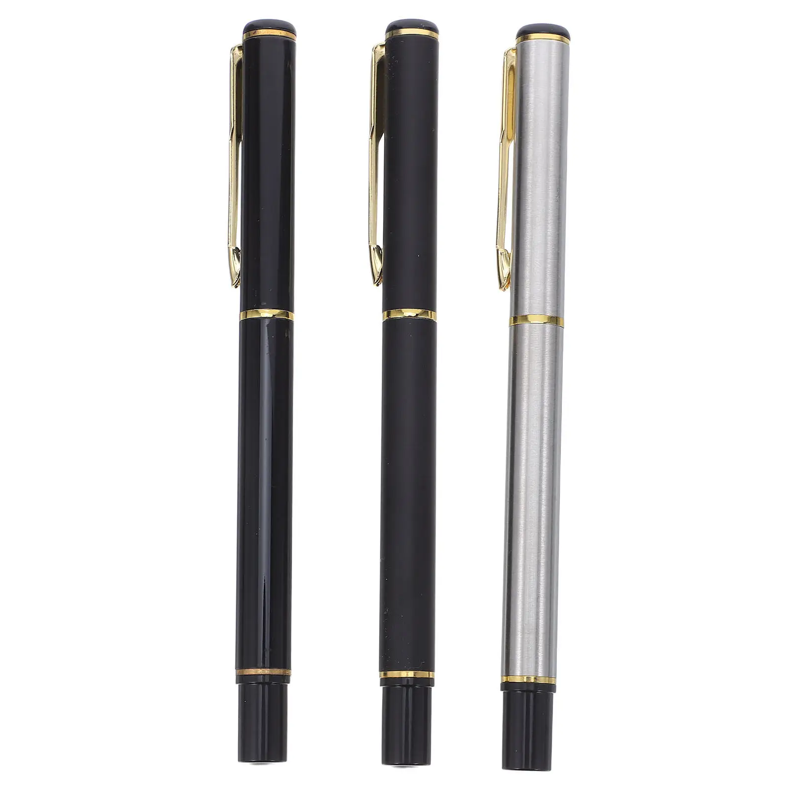 

3Pcs Portable Fountain Calligraphy Brush Pen Soft Tip Refillable Ink Pen Set for Chinese Writing Sumi Painting Handwriting Art