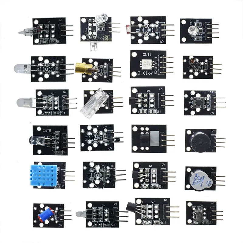 45 in 1 Sensors Modules Starter Kit for arduino, better than 37in1 sensor kit 37 in 1 Sensor Kit