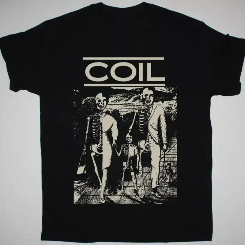 

Vtg COIL Band Music Lover T shirt size S 5XL