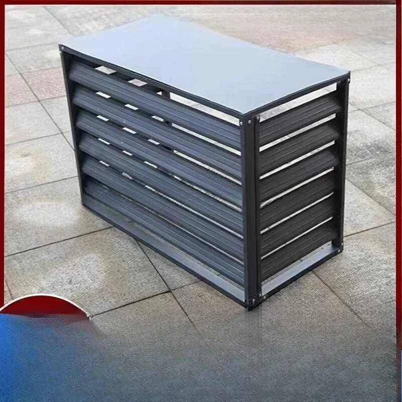 

Galvanized steel louver ventilation grille, air conditioning outdoor unit protective cover, outdoor aluminum alloy shielding,