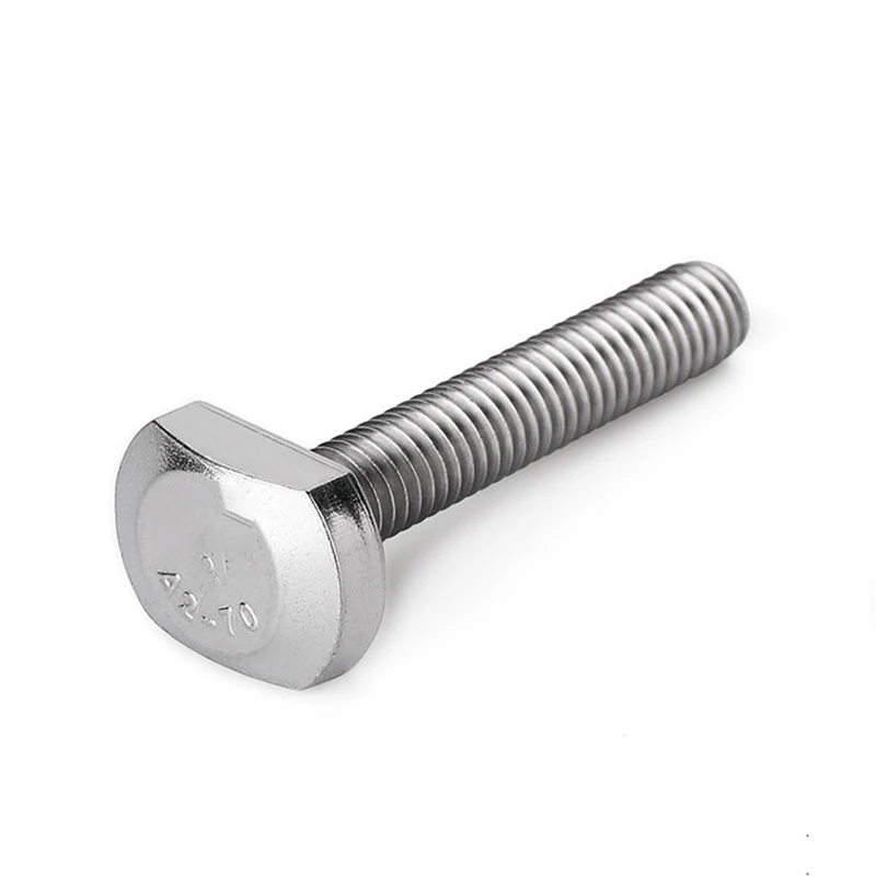 304 Stainless Steel GB37 T Shape Slot Bolts, Corrosion Resistant Mold Clamping T-Bolts For Punch Machine Worktable M10 M12 1-2Pc