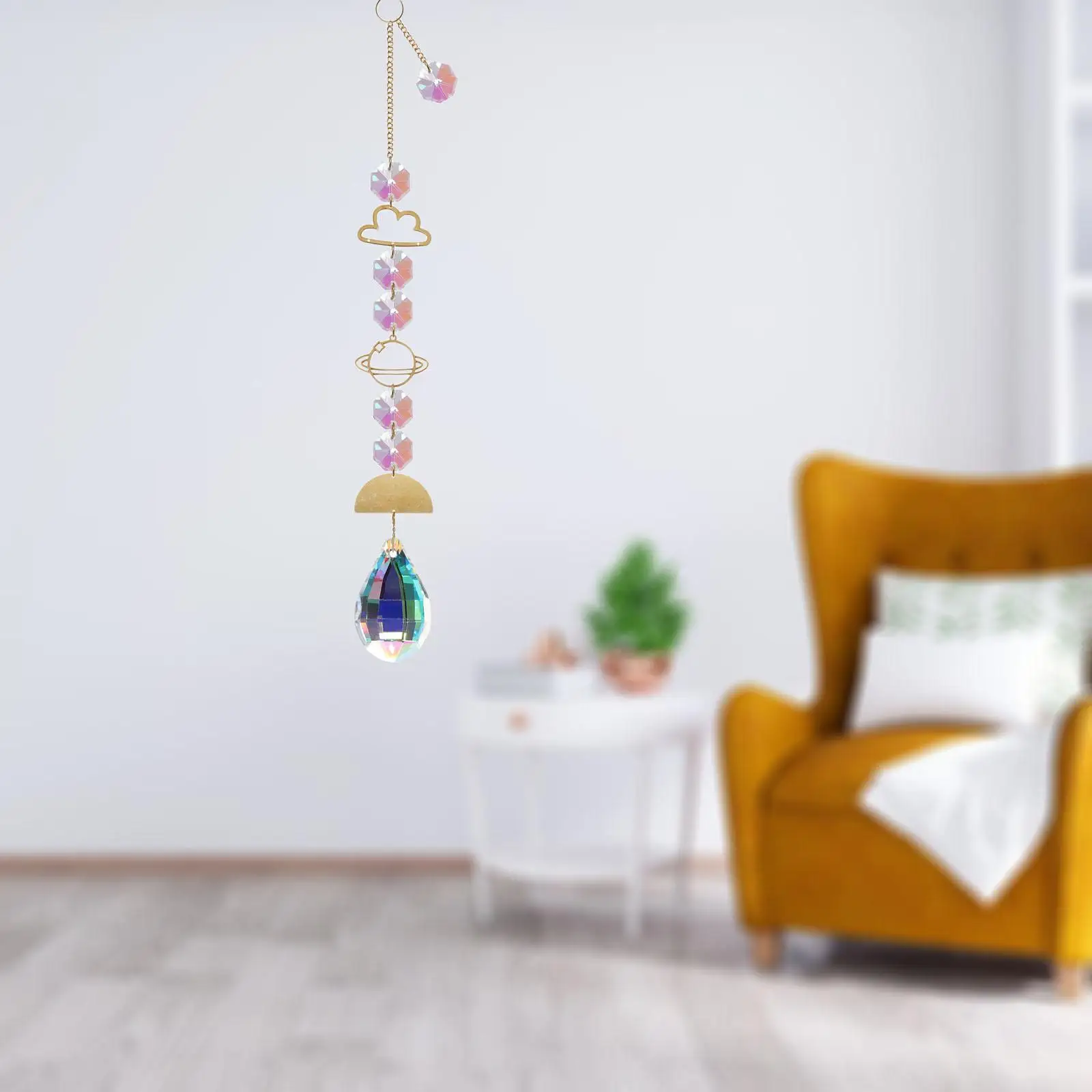 Crystal Pendant Gifts DIY for Balcony Walkway window decorationation