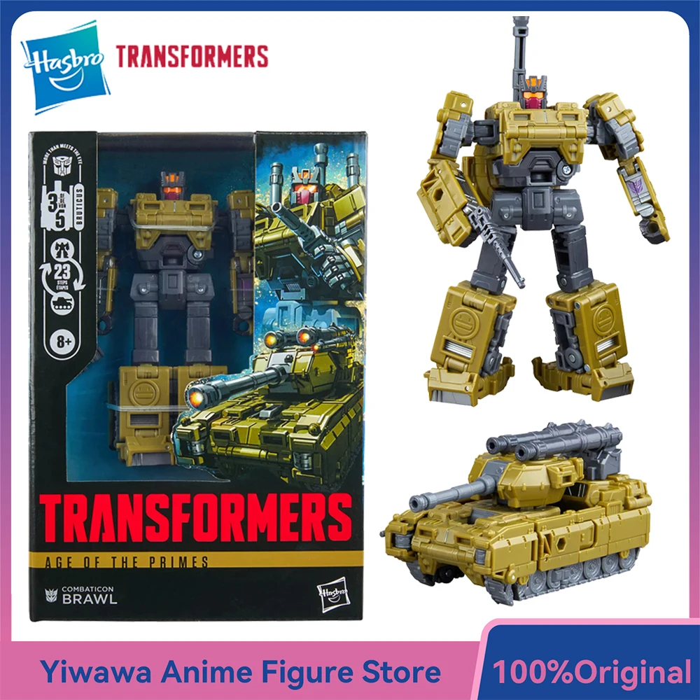 Оригинальные трансформеры Hasbro Age of the Primes Combaticon Brawl 14 см Voyager Class Nice Action Аниме Модель Фигурка Орнамент Игрушки
