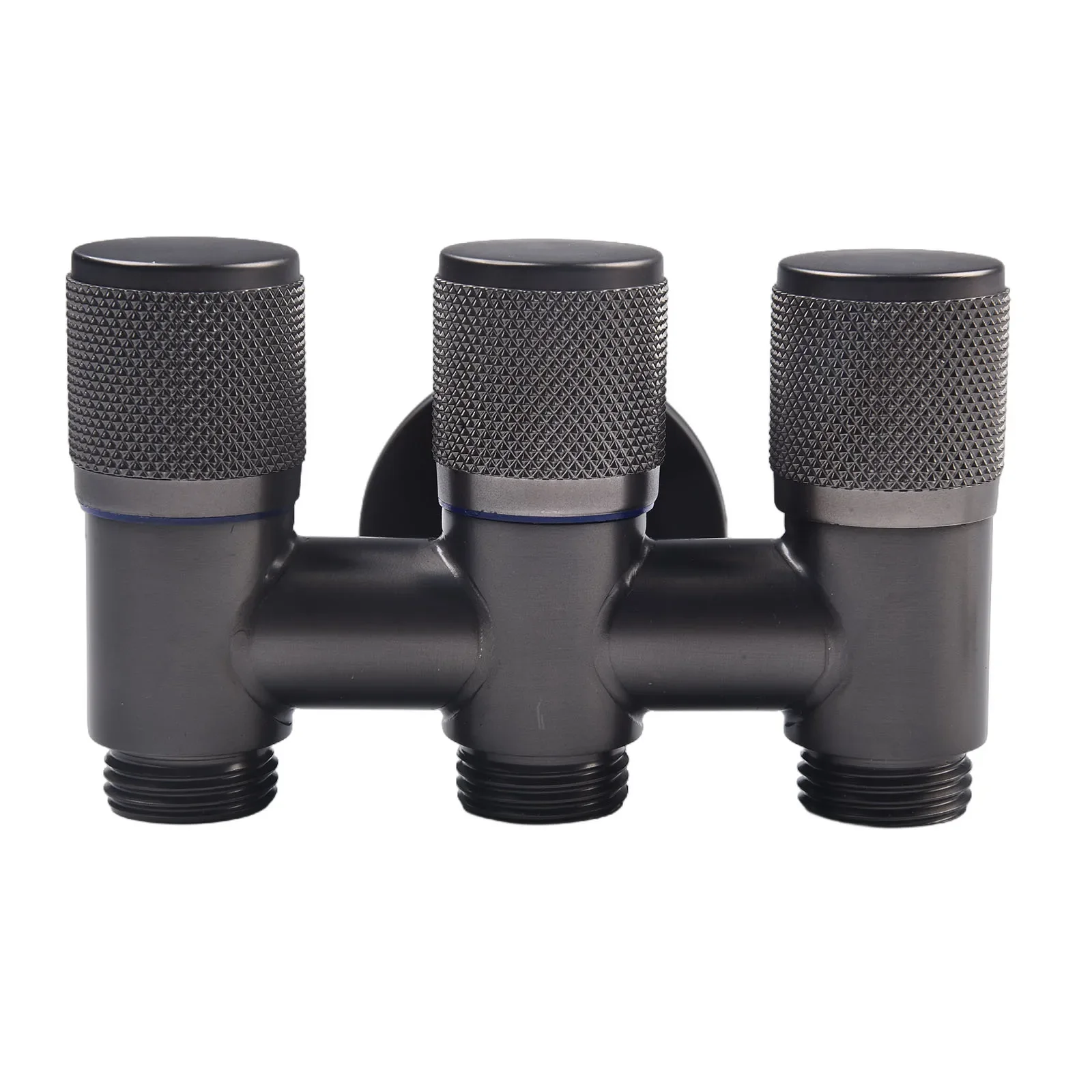 Практичный поворотный клапан 1 в 3 выхода для биде-распылителей, поворотный переключатель, совместимый с унитазом