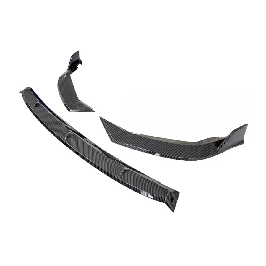Zderzak przedni Spoiler Lip Dolny zestaw karoserii Dyfuzor Splitter Tuning Guard Do Toyota Corolla 2019 2020 2021 ABS Błyszcząca czerń — zdjęcie 4