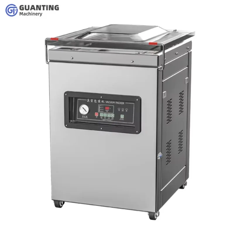 

Industrial Single Chamber Vacuum Sealer Commercial Food Meat Vacuum Packing Sealing Machine