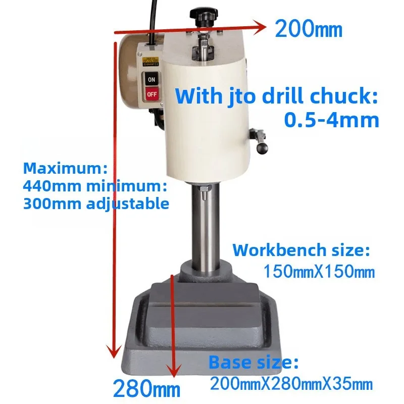Small desktop tapping machine M0.5-M3 thread processing machine