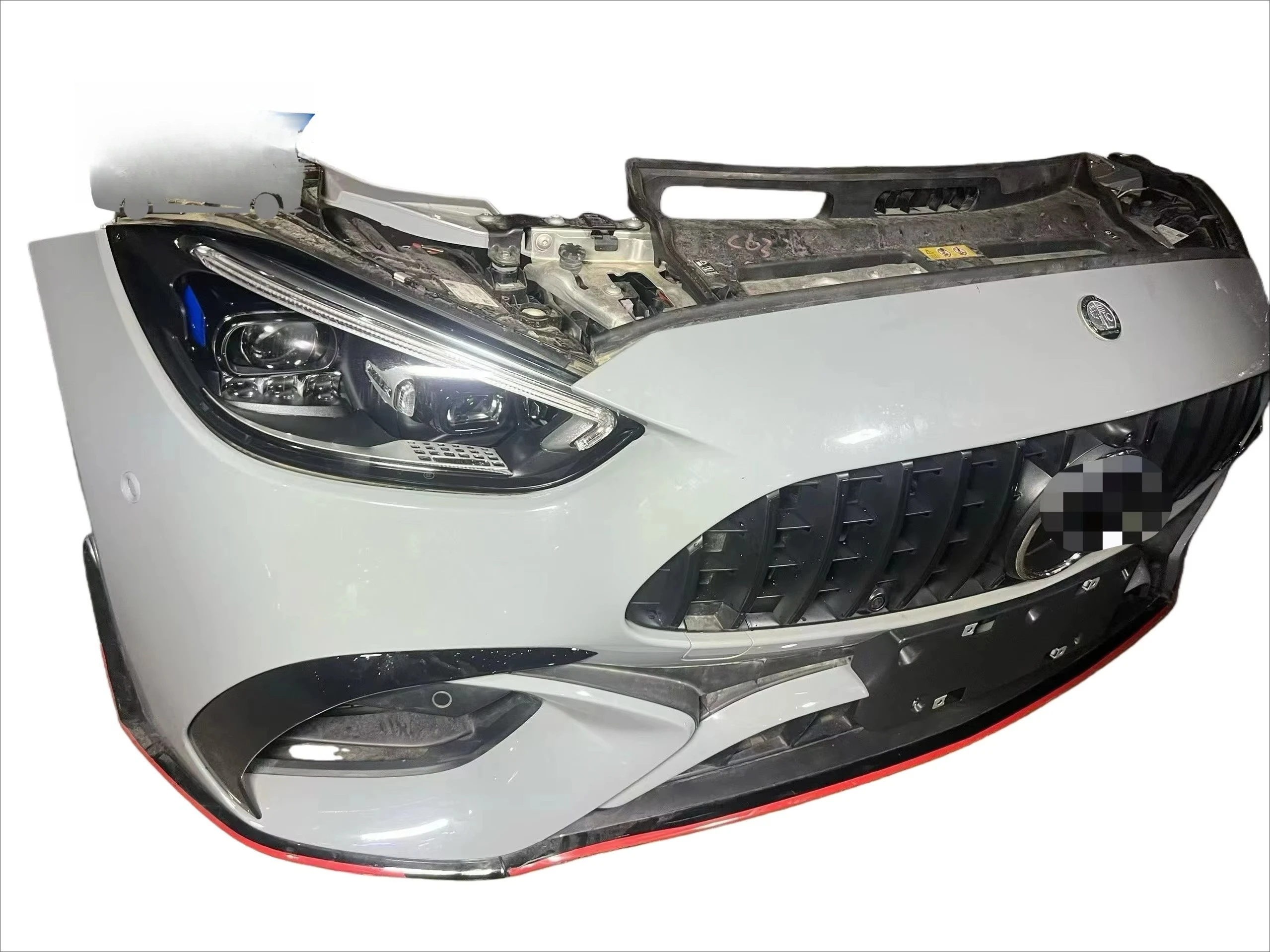 Original Used Car Bumpers For C-class W206  C63 Body Kit Front Bumper Grille 2022 W206 C63 Front Bumper with Radiator