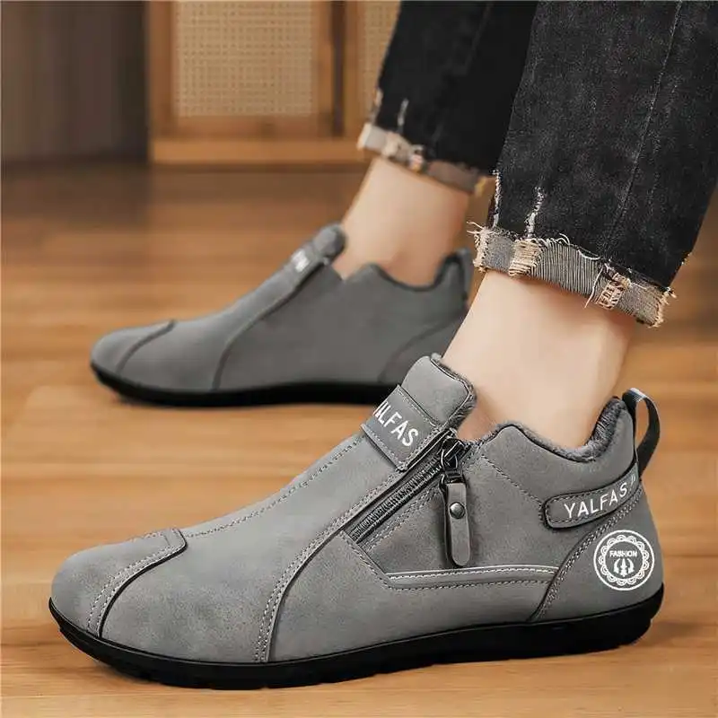 

Men's High-Top Fashionable Soft-Sole Shoes Spring Autumn Style Casual Sports One-Step Running Trendy Men's Footwear