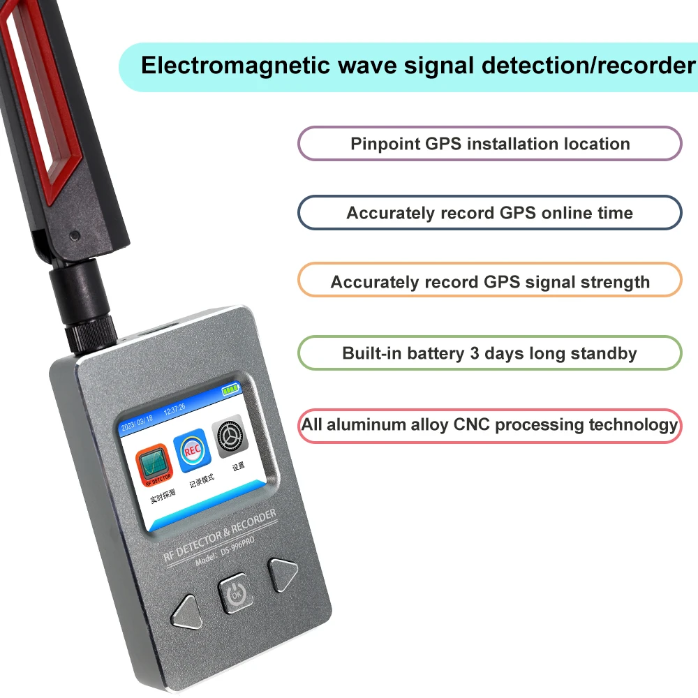 

Поиск GPS-трекера eOQO, антишпионская скрытая камера, детектор ошибок, мини-камера, шпионская камера, GSM Беспроводная связь, звуковой сигнал, шпионские устройства, детектор